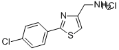 [2-(4-CHLOROPHENYL)-1,3-THIAZOL-4-YL]METHANAMINE HYDROCHLORIDE