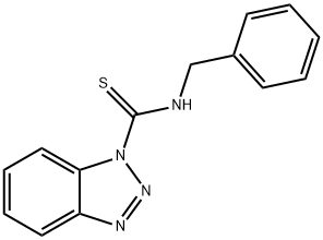 N-BENZYL-1H-BENZOTRIAZOLE-1-CARBOTHIOAM&