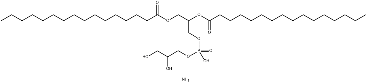 1,2-DIHEXADECANOYL-RAC-GLYCERO-3-PHOSPHO-RAC-[1-GLYCEROL] AMMONIUM SALT