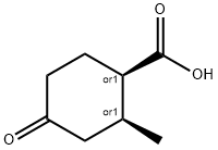 cis-2-methyl-4-oxocyclohexane-1-carboxylic acid
