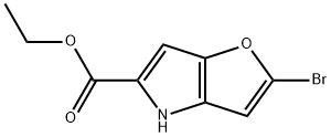 ethyl 2-bromo-4H-furo[3,2-b]pyrrole-5-carboxylate