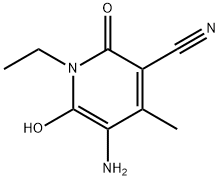 3-Pyridinecarbonitrile,  5-amino-1-ethyl-1,2-dihydro-6-hydroxy-4-methyl-2-oxo-