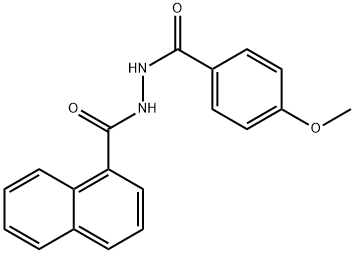 2'-(4-methoxybenzoyl)-1-naphthohydrazide 