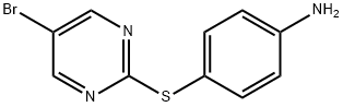 4-[(5-BROMOPYRIMIDIN-2-YL)THIO]ANILINE