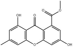 3,8-Dihydroxy-6-methyl-9-oxo-9H-xanthene-1-carboxylic acid methyl ester