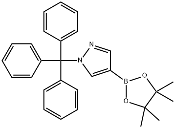 4-(4,4,5,5-Tetramethyl-[1,3,2]dioxaborolan-2-yl)-1-trityl-1H-pyrazole