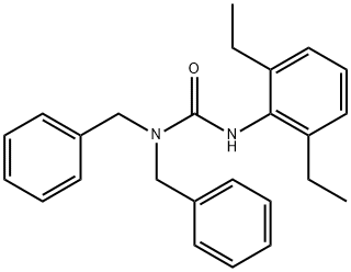 1,1-DIBENZYL-3-(2,6-DIETHYLPHENYL)UREA