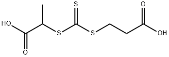 2-(2-Carboxyethylsulfanylthiocarbonylsulfanyl)propionic acid