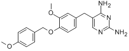 5-[3-Methoxy-4-(4-methoxy-benzyloxy)-benzyl]-pyrimidine-2,4-diamine
