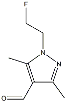 1-(2-Fluoroethyl)-3,5-dimethyl-1H-pyrazole-4-carbaldehyde