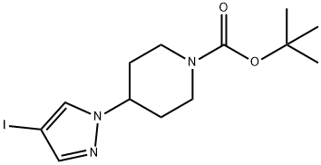 1-Piperidinecarboxylic  acid,  4-(4-iodo-1H-pyrazol-1-yl)-,  1,1-dimethylethyl  ester