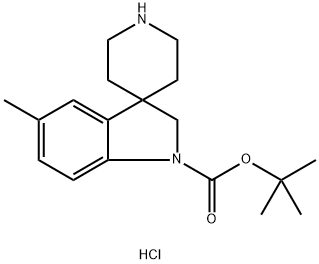 TERT-BUTYL 5-METHYLSPIRO[INDOLINE-3,4'-PIPERIDINE]-1-CARBOXYLATE HYDROCHLORIDE