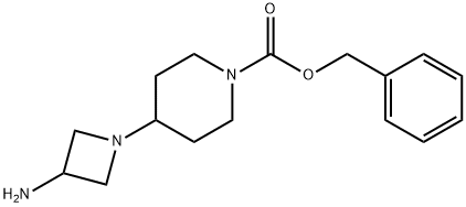 benzyl 4-(3-aminoazetidin-1-yl)piperidine-1-carboxylate