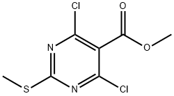 Methyl 4,6-dichloro-2-(methylthio)pyrimidine-5-carboxylate