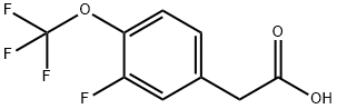 3-FLUORO-4-(TRIFLUOROMETHOXY)PHENYLACETIC ACID