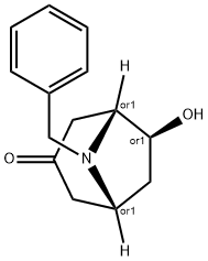 8-Azabicyclo[3.2.1]octan-3-one, 6-hydroxy-8-(phenylMethyl)-