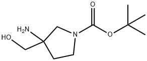 tert-butyl 3-amino-3-(hydroxymethyl)pyrrolidine-1-carboxylate