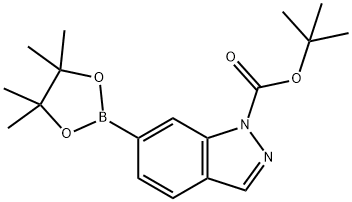 tert-butyl 6-(4,4,5,5-tetramethyl-1,3,2-dioxaborolan-2-yl)-1H-indazole-1-carboxylate