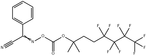 2-[2-(1H,1H,2H,2H-PERFLUOROHEXYL)ISOPROPOXYCARBONYLOXYIMINO]-2-PHENYLACETONITRILE