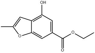 ETHYL 4-HYDROXY-2-METHYLBENZOFURAN-6-CARBOXYLATE