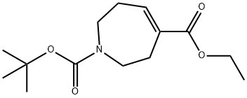 (E)-1-tert-Butyl 4-ethyl 2,3,6,7-tetrahydroazepine-1,4-dicarboxylate