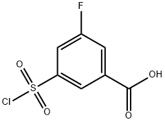 3-(chlorosulfonyl)-5-fluorobenzoic acid
