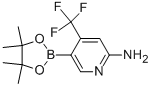 5-(4,4,5,5-tetramethyl-1,3,2-dioxaborolan-2-yl)-4-(trifluoromethyl)pyridin-2-amine