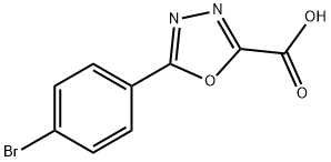 5-(4-bromophenyl)-1,3,4-oxadiazole-2-carboxylic acid