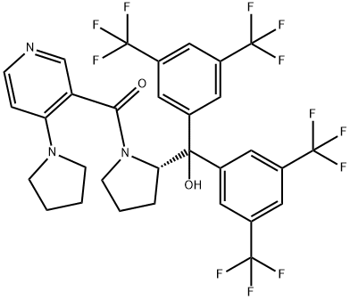 {(2S)-2-{Bis[3,5-bis(trifluoroMethyl)phenyl]hydroxyMethyl}-1-pyrrolidinyl}[4-(1-pyrrolidinyl)-3-pyridinyl]Methanone