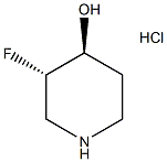 (3R,4R)-rel-3-Fluoro-4-piperidinol hydrochloride