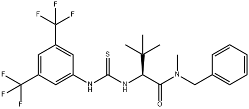 (2S)-2-[[[[3,5-Bis(trifluoromethyl)phenyl]amino]thioxomethyl]amino]-N-3,3-trimethyl-N-(phenylmethyl)butanamide