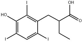 ALPHA-ETHYL-3-HYDROXY-2,4,6-TRIIODOHYDROCINNAMIC ACID