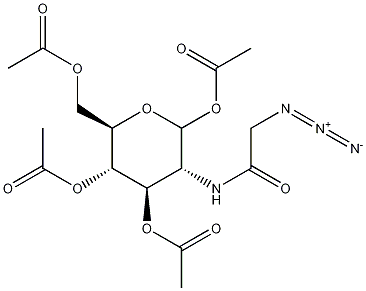 2-[(Azidoacetyl)amino]-2-deoxy-D-glucopyranose 1,3,4,6-tetraacetate