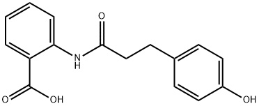 2-[3-(4-hydroxyphenyl)propanoylamino]benzoic acid