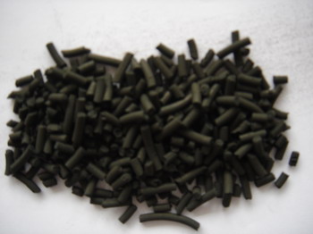 Activated carbon desulfurization adsorbent