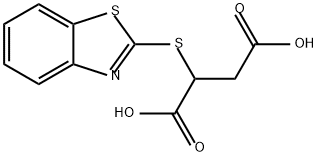 2-(1,3-BENZOTHIAZOL-2-YLTHIO)SUCCINIC ACID